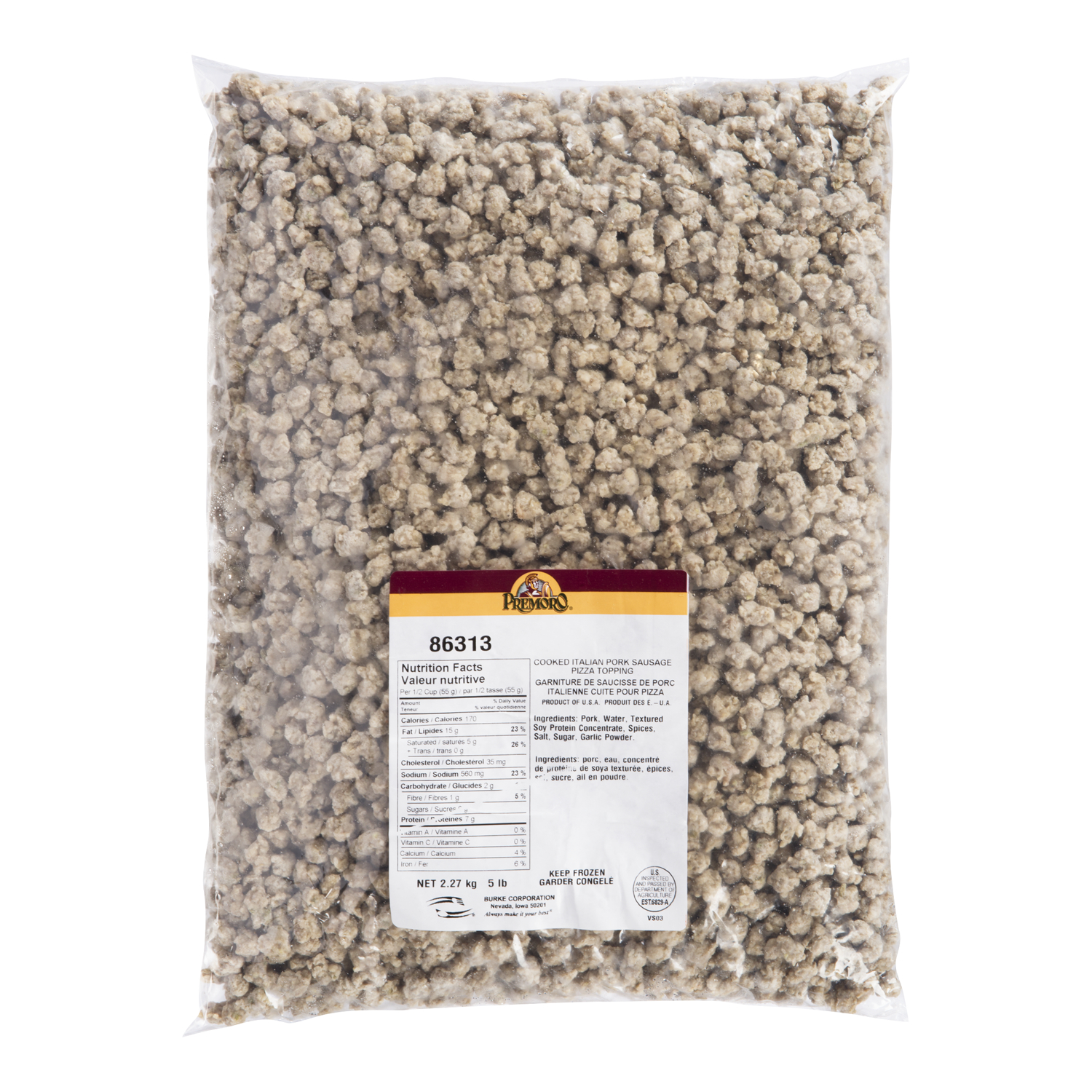 86313 SMALL SAUSAGE 10lbs