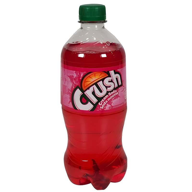 500ml x 24 CRUSH CREAM SODA BOTTLE