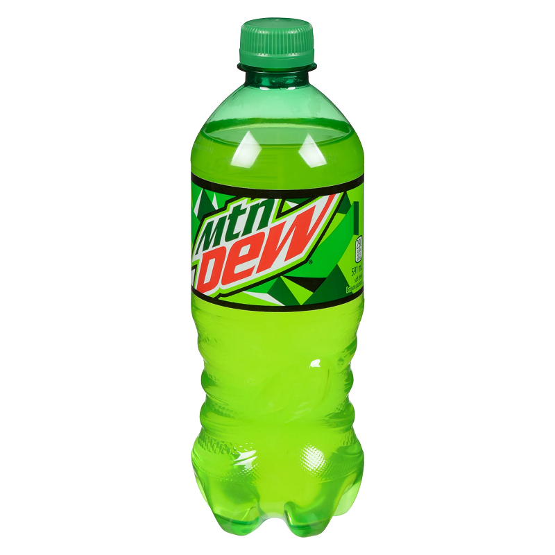 591ml x 24 MOUNTAIN DEW  BOTTLE