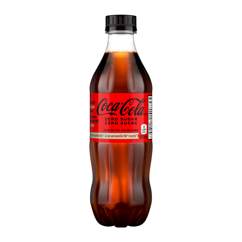 500ml x 24 COKE ZERO BOTTLE