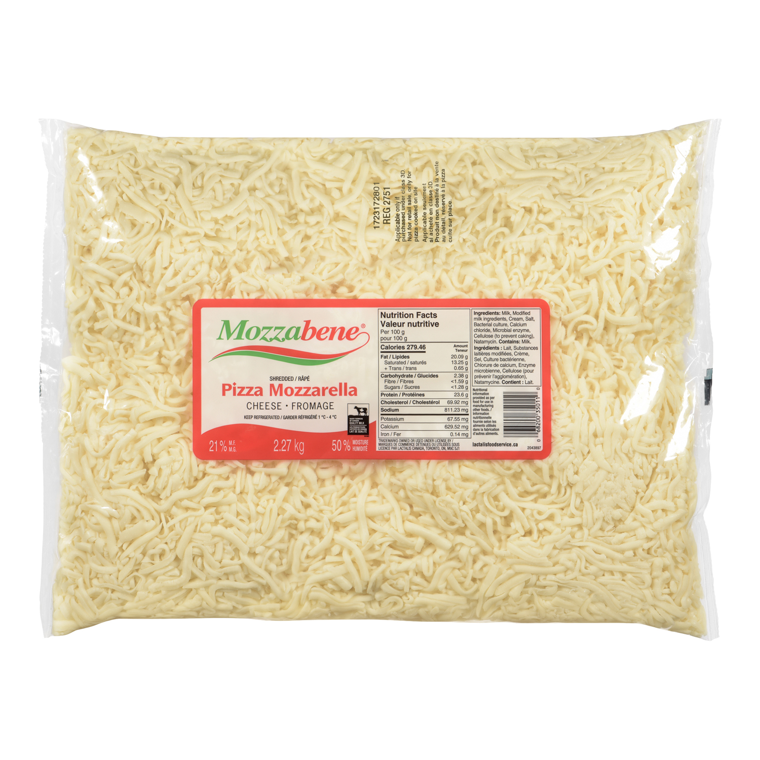 MOZZEBENNE SHRED. 9.08KG