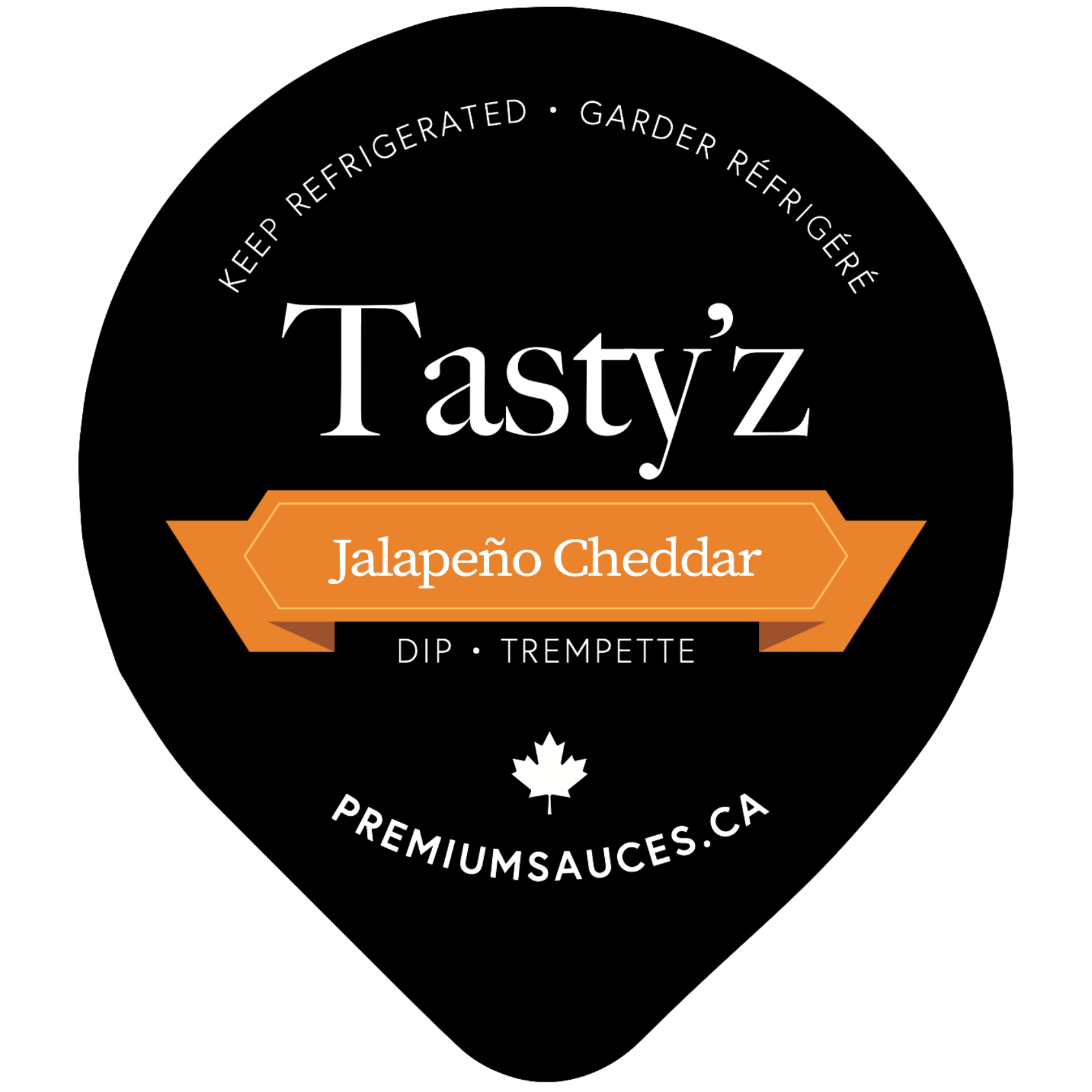 TASTY'Z - IND JALAPENO CHEDDAR - 100x44ml