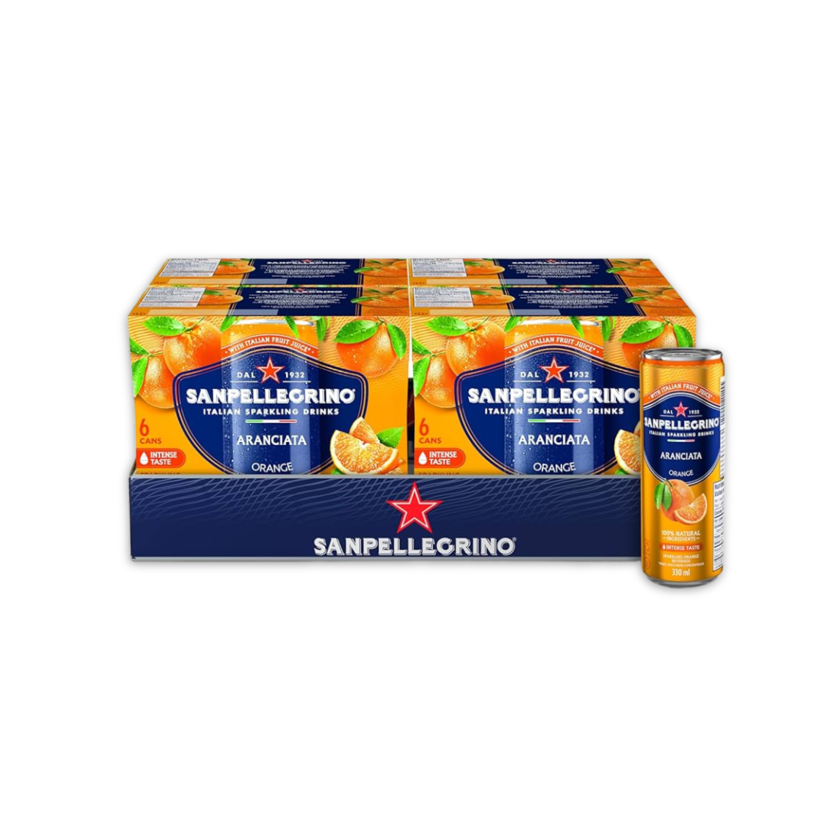 SAN PEL - ARANCIATA  24x330ml