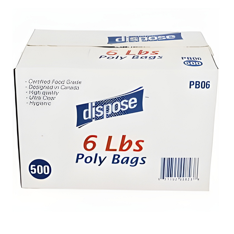 6LB POLY BAG 5x3x15x500