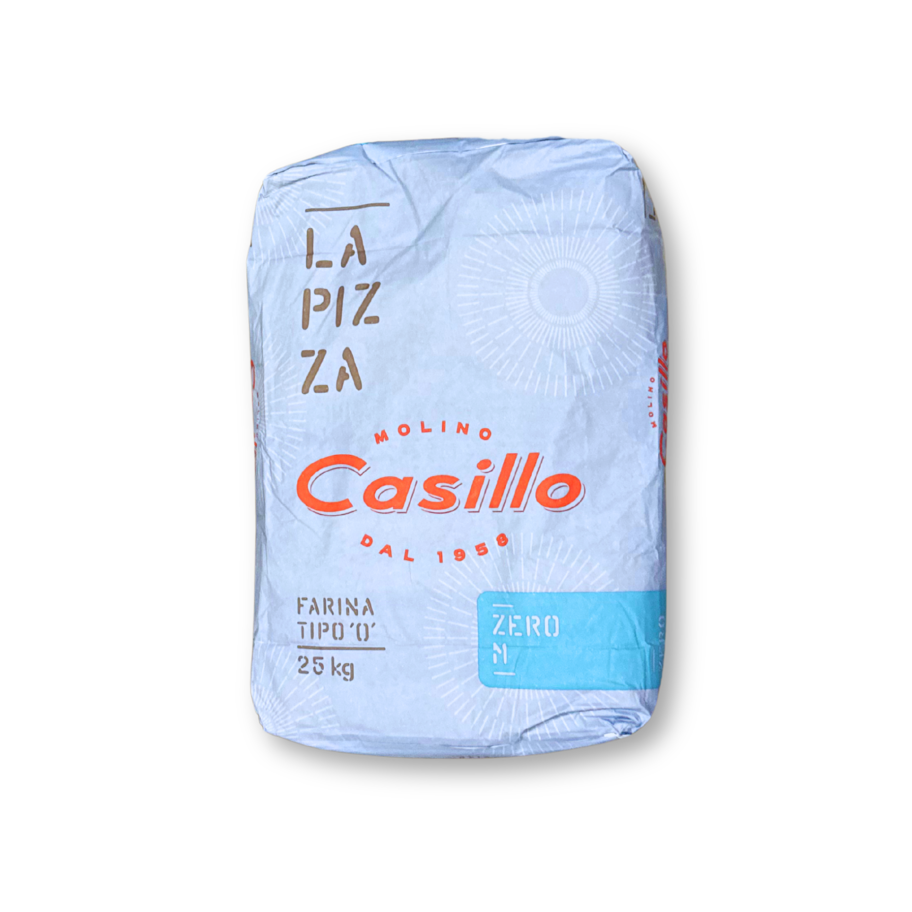 CASILLO ITALIAN PIZZA SOFT WHEAT BLUE TIPO "0" 25KG