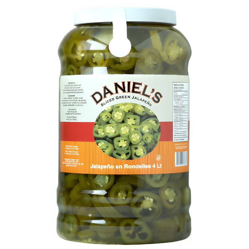 DANIELS JALAPENOS PEPPERS  4x3.78l
