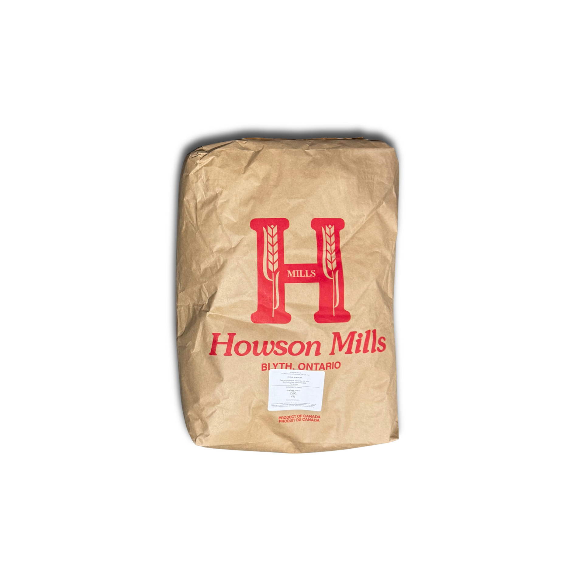 DURHAM SEMOLINA 20KG