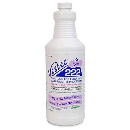 VESTEC 222 NO RINSE SANITIZER 6x946ml