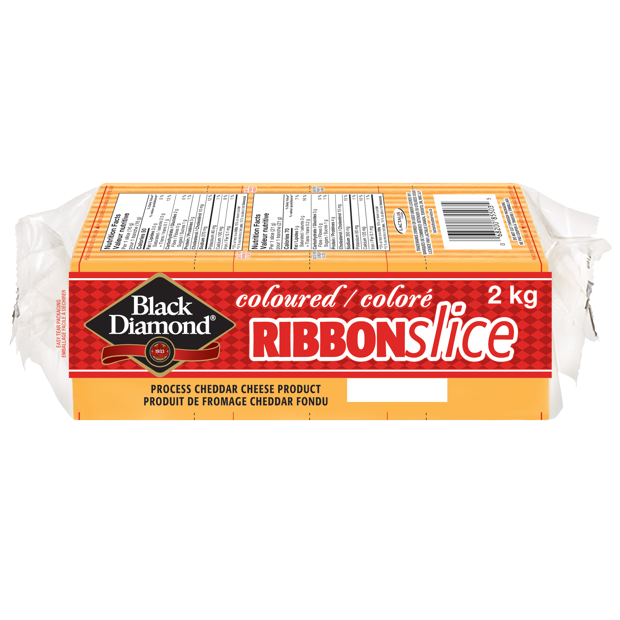 RIBBON SUB CHEESE #85503 2x2kg