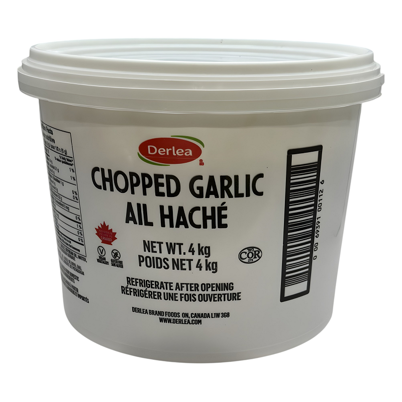 4kg CHOPPED GARLIC REG