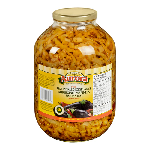 GRILLED EGGPLANT IN HOT OIL 2x4kg