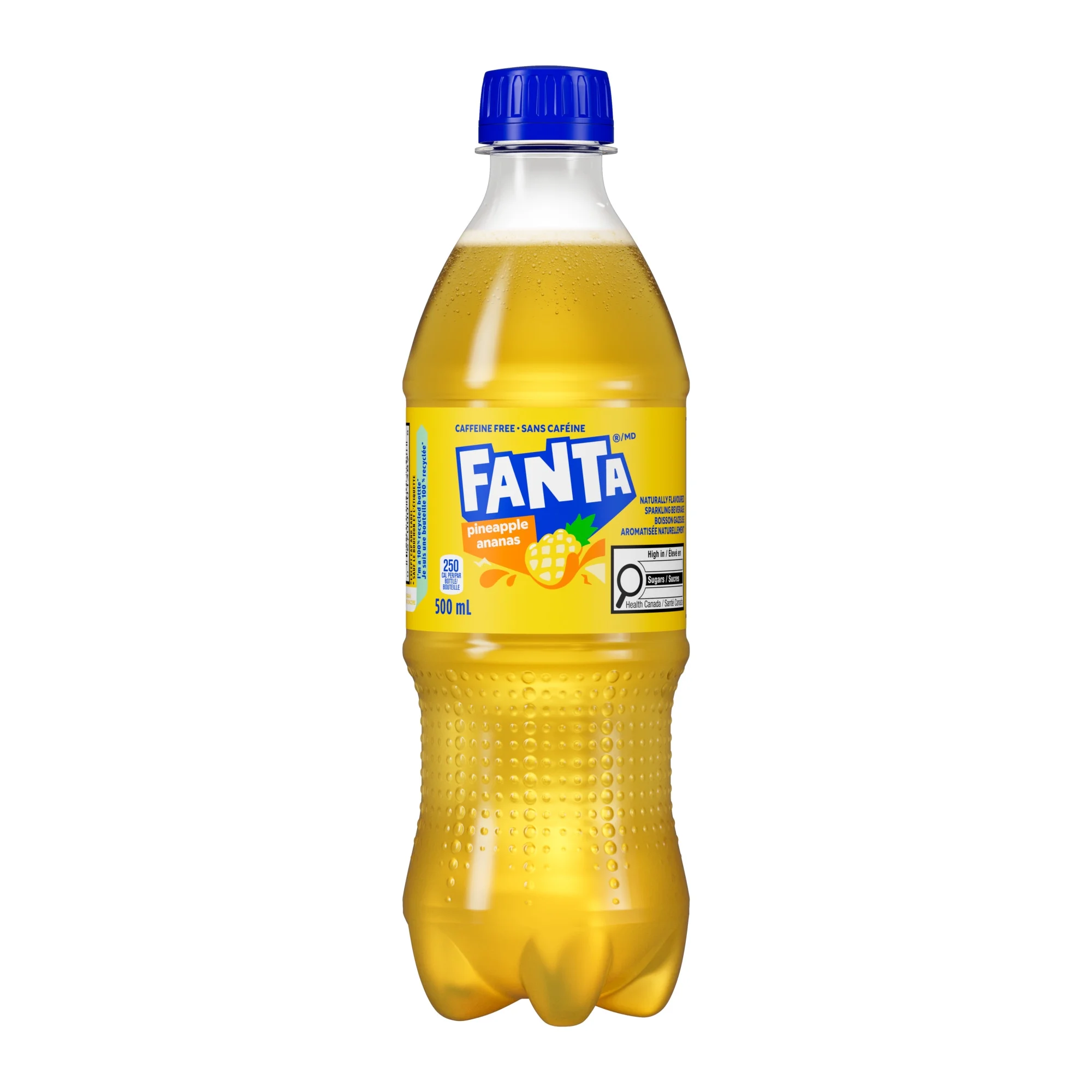 500ml x 24 FANTA - PINEAPPLE  BOTTLE