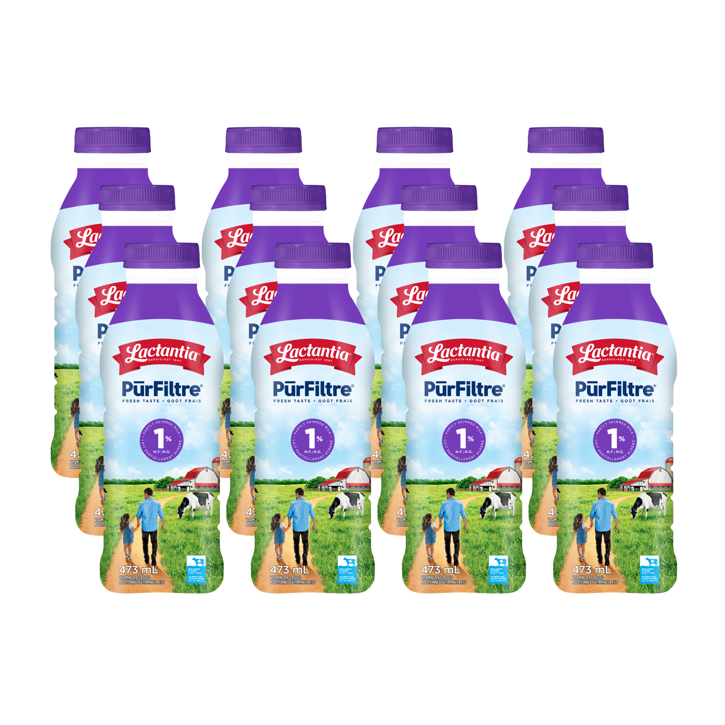1% MILK 12x473ml
