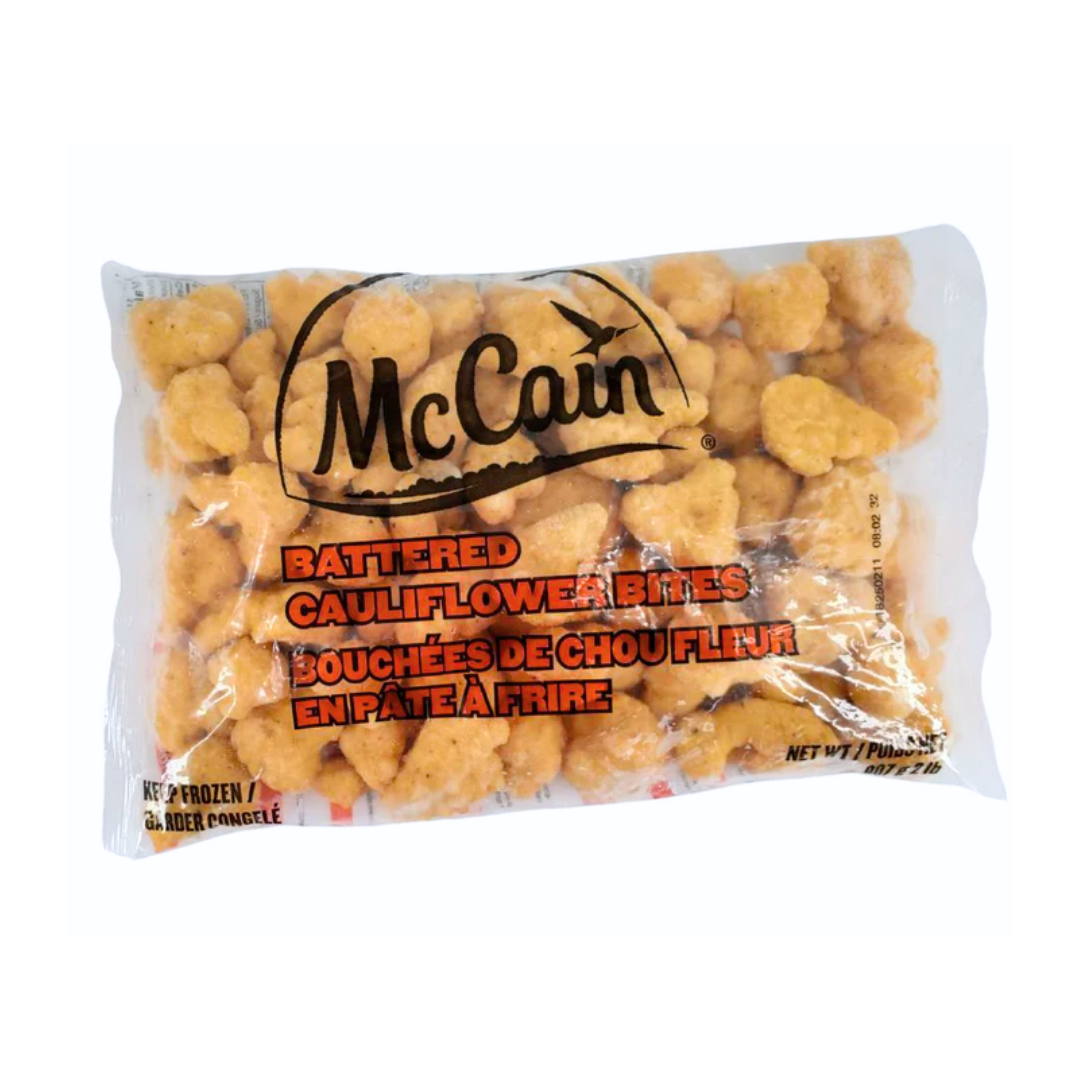 CAULIFLOWER BATTERED BITES