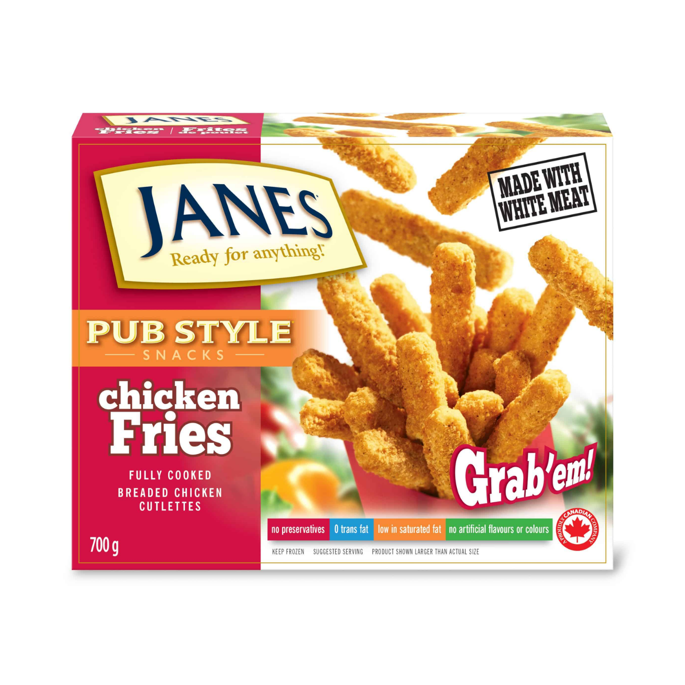 12687 CHICKEN FRIES 6x700gr