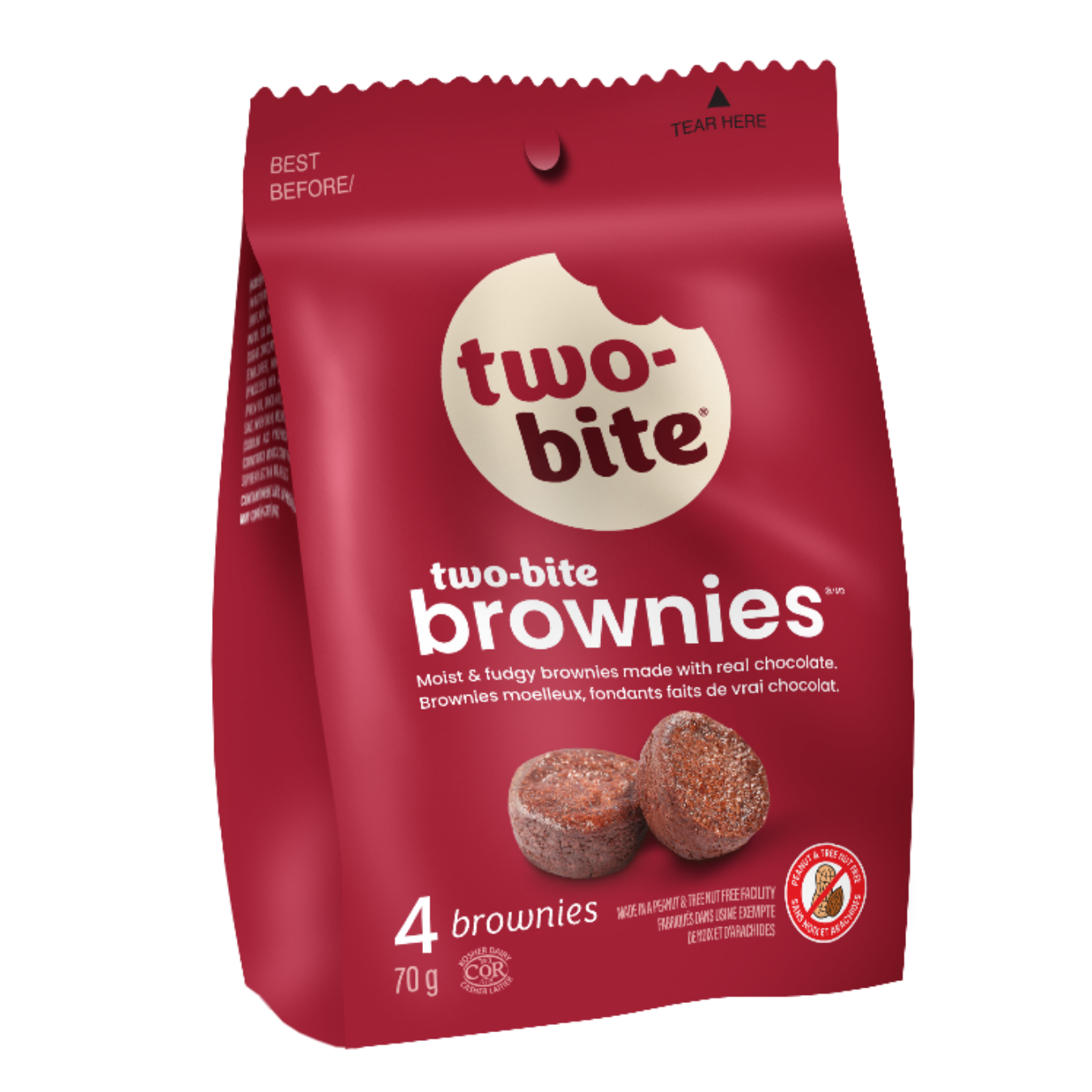 2-BITE BROWNIES 40x70gr