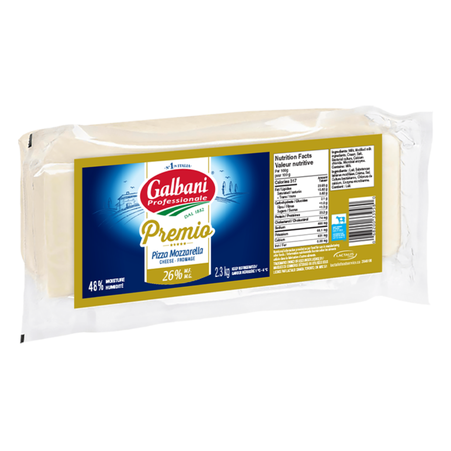 33958 GALBANI PREMIO BLOCK 8x2.3kg